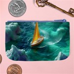 Dolphin Sea Ocean Large Coin Purse Back