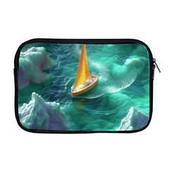 Dolphin Sea Ocean Apple Macbook Pro 17  Zipper Case by Cemarart