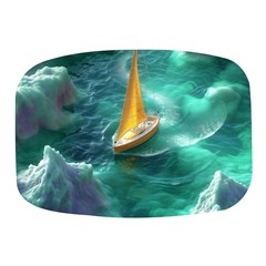 Dolphin Sea Ocean Mini Square Pill Box by Cemarart