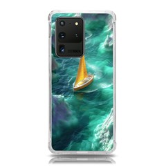 Dolphin Swimming Sea Ocean Samsung Galaxy S20 Ultra 6 9 Inch Tpu Uv Case by Cemarart