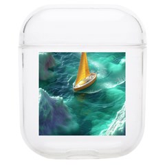 Moon Moonlit Forest Fantasy Midnight Soft Tpu Airpods 1/2 Case by Cemarart