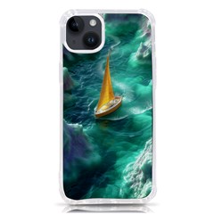 Dolphins Sea Ocean Iphone 14 Plus Tpu Uv Print Case by Cemarart