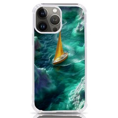 Dolphins Sea Ocean Iphone 13 Pro Max Tpu Uv Print Case by Cemarart