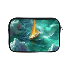 Seascape Boat Sailing Apple Ipad Mini Zipper Cases by Cemarart