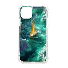 Seascape Boat Sailing Iphone 11 Pro 5 8 Inch Tpu Uv Print Case by Cemarart