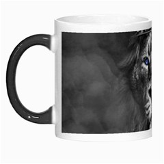 Lion King Of The Jungle Nature Morph Mug by Cemarart