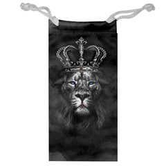 Lion King Of The Jungle Nature Jewelry Bag by Cemarart