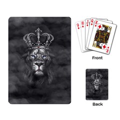 Lion King Of The Jungle Nature Playing Cards Single Design (rectangle) by Cemarart