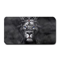 Lion King Of The Jungle Nature Medium Bar Mat by Cemarart