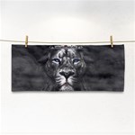 Lion King Of The Jungle Nature Hand Towel Front