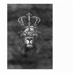 Lion King Of The Jungle Nature Small Garden Flag (two Sides) by Cemarart