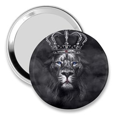 Lion King Of The Jungle Nature 3  Handbag Mirrors by Cemarart