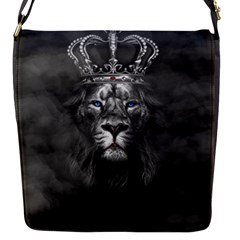 Lion King Of The Jungle Nature Flap Closure Messenger Bag (s)