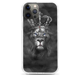 Lion King Of The Jungle Nature Iphone 12 Pro Max Tpu Uv Print Case by Cemarart