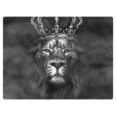 Lion King Of The Jungle Nature Premium Plush Fleece Blanket (extra Small) by Cemarart