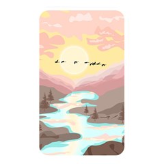 Mountain Birds River Sunset Nature Memory Card Reader (rectangular) by Cemarart