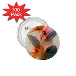 Double Exposure Flower 1.75  Buttons (100 pack)  Front