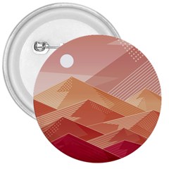 Mountains Sunset Landscape Nature 3  Buttons by Cemarart