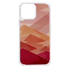 Mountains Sunset Landscape Nature Iphone 13 Pro Max Tpu Uv Print Case by Cemarart