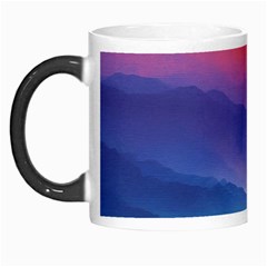 Valley Night Mountains Morph Mug by Cemarart