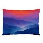 Valley Night Mountains Pillow Case 26.62 x18.9  Pillow Case