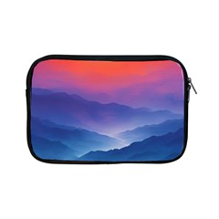 Valley Night Mountains Apple Ipad Mini Zipper Cases by Cemarart