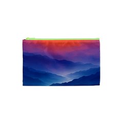 Valley Night Mountains Cosmetic Bag (xs)