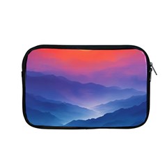 Valley Night Mountains Apple Macbook Pro 13  Zipper Case by Cemarart