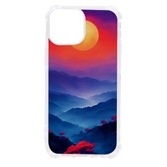 Valley Night Mountains Iphone 13 Mini Tpu Uv Print Case by Cemarart