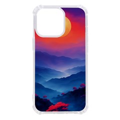 Valley Night Mountains Iphone 13 Pro Tpu Uv Print Case