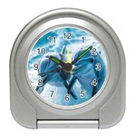 Dolphin Swimming Sea Ocean Travel Alarm Clock Front