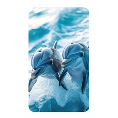 Dolphin Swimming Sea Ocean Memory Card Reader (rectangular) by Cemarart