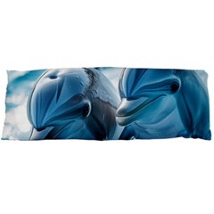 Dolphin Swimming Sea Ocean Body Pillow Case Dakimakura (two Sides) by Cemarart