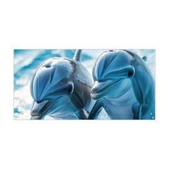 Dolphin Swimming Sea Ocean Yoga Headband by Cemarart