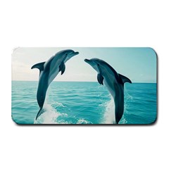 Dolphin Sea Ocean Medium Bar Mat by Cemarart