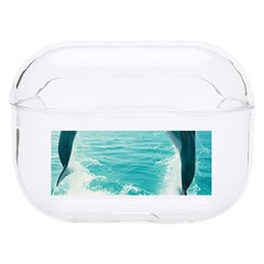 Dolphin Sea Ocean Hard Pc Airpods Pro Case by Cemarart