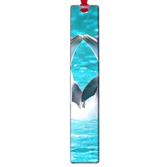 Dolphins Sea Ocean Large Book Marks by Cemarart