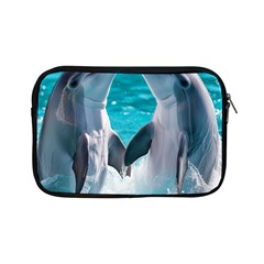 Dolphins Sea Ocean Apple Ipad Mini Zipper Cases by Cemarart