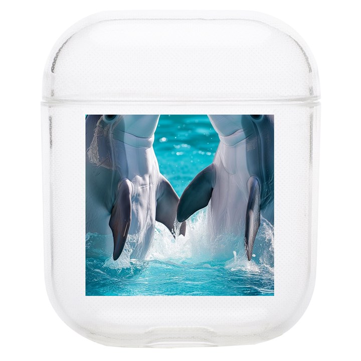 Dolphins Sea Ocean Soft TPU AirPods 1/2 Case