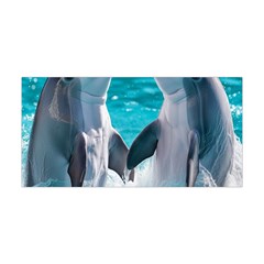 Dolphins Sea Ocean Yoga Headband by Cemarart