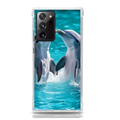 Dolphins Sea Ocean Samsung Galaxy Note 20 Ultra Tpu Uv Case by Cemarart