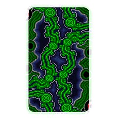 Authentic Aboriginal Art - After The Rain Memory Card Reader (rectangular) by hogartharts