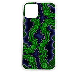 Authentic Aboriginal Art - After The Rain Iphone 12 Pro Max Tpu Uv Print Case by hogartharts