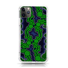 Authentic Aboriginal Art - After The Rain Iphone 11 Pro Max 6 5 Inch Tpu Uv Print Case by hogartharts