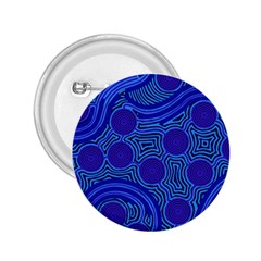 Authentic Aboriginal Art - Rivers Around Us 2 25  Buttons by hogartharts