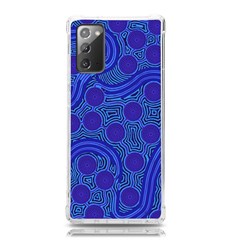 Authentic Aboriginal Art - Rivers Around Us Samsung Galaxy Note 20 Tpu Uv Case by hogartharts