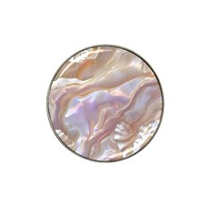 Silk Waves Abstract Hat Clip Ball Marker by Cemarart