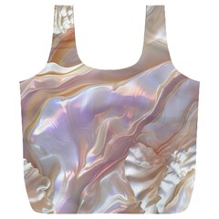 Silk Waves Abstract Full Print Recycle Bag (xxxl) by Cemarart