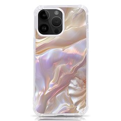 Silk Waves Abstract Iphone 14 Pro Max Tpu Uv Print Case by Cemarart