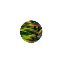 Countryside Landscape Nature 1  Mini Buttons by Cemarart